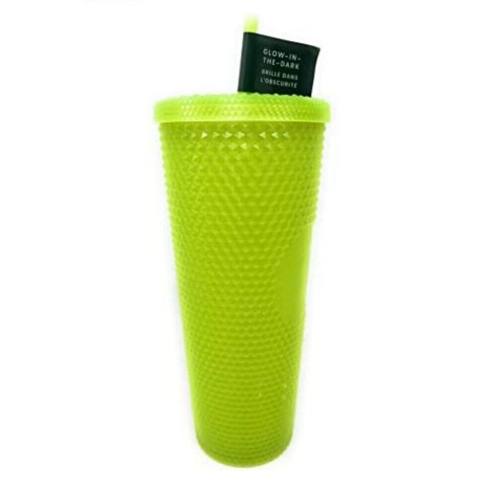 Starbucks Halloween Glow in the Dark  24 oz  Studded Bling Tall Cold Cup 2022